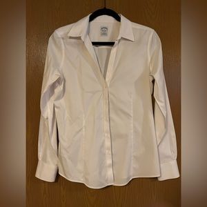 Brooks Brothers White Blouse